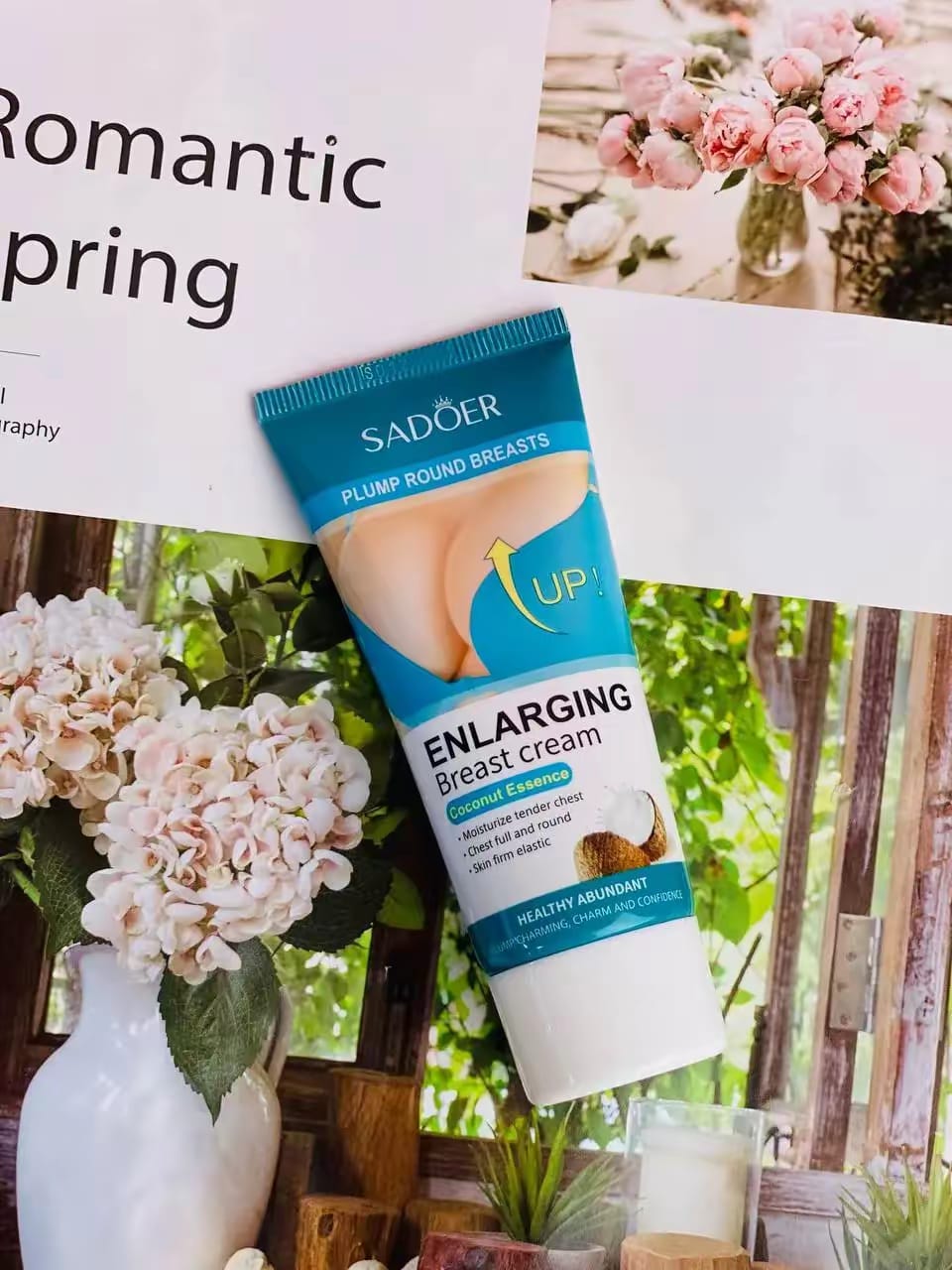 Sadoer Breast Firming & Enhancing Cream – Natural Uplift & Moisturizing Formula