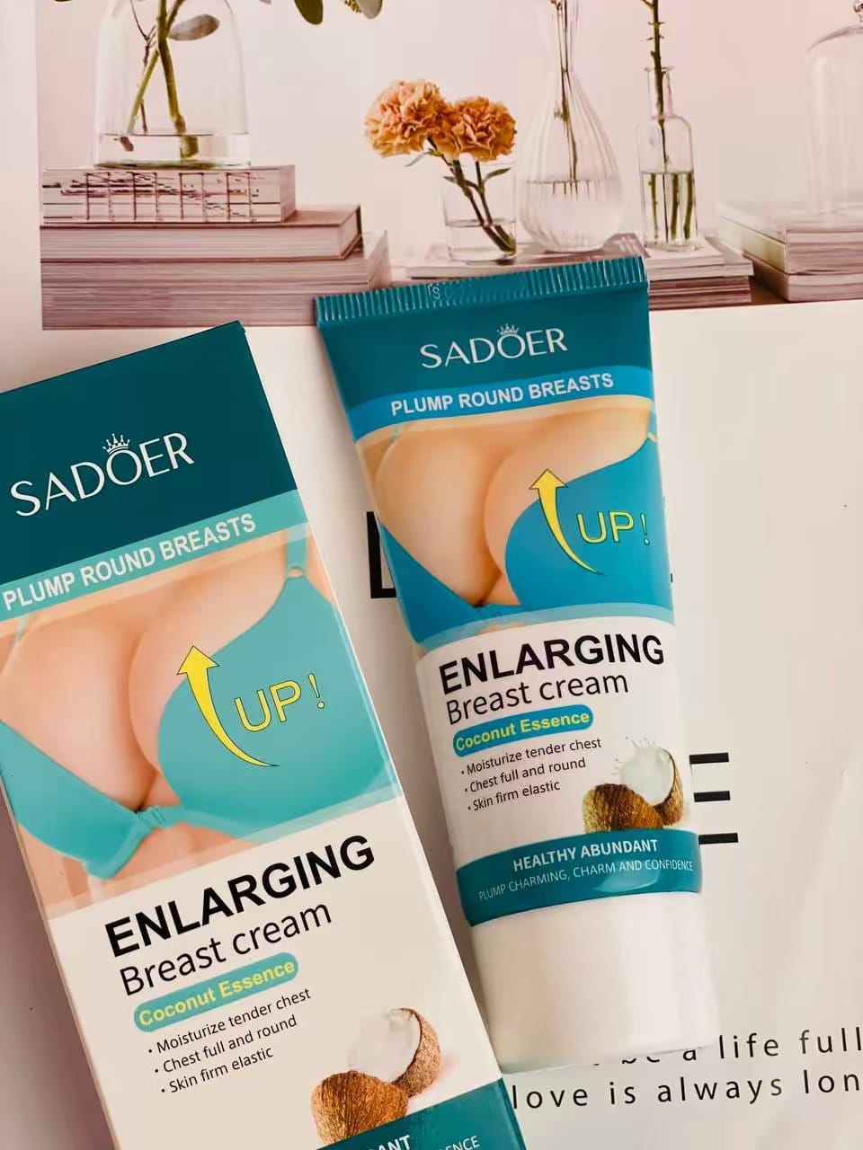 Sadoer Breast Firming & Enhancing Cream – Natural Uplift & Moisturizing Formula